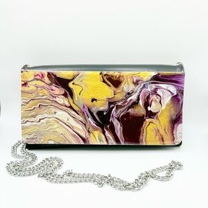 Vibrant Abstract Women's Clutch